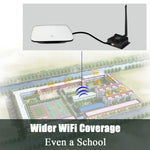 Amplificador de banda larga para sinal WiFi 2.4GHz EDUP EP-AB003 8W com antena para router sem fios, EP-AB003 8W