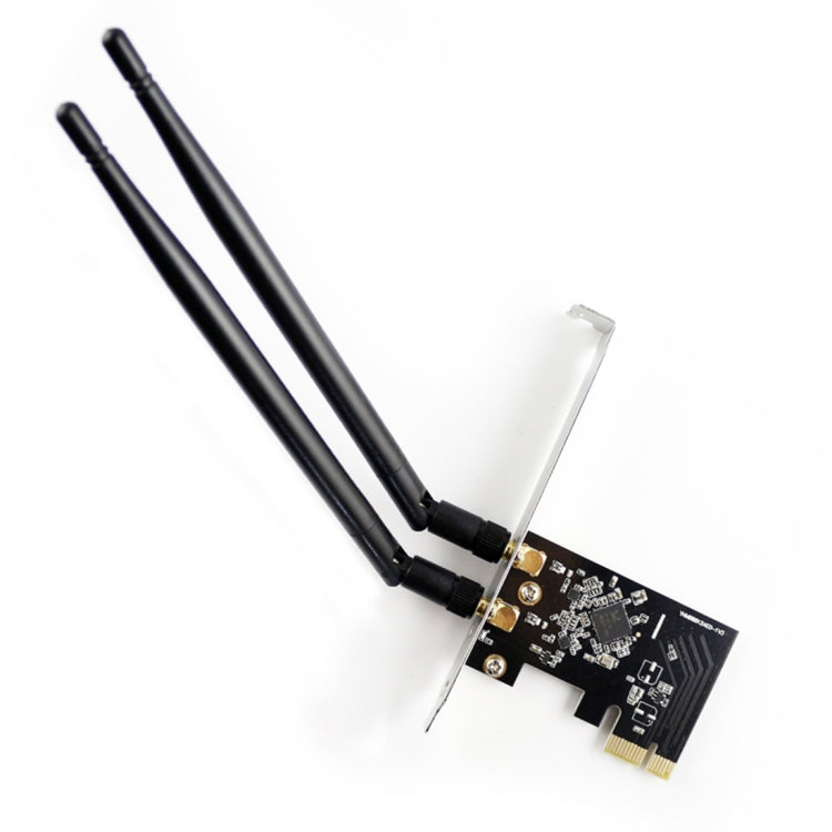 Adaptador de rede sem fios PCI-E EP-9607 EDUP de banda dupla 1200Mbps com 2 antenas de 6dBi, EP-9607 1200Mbps