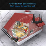 Adaptador de rede sem fios PCI-E EP-9607 EDUP de banda dupla 1200Mbps com 2 antenas de 6dBi, EP-9607 1200Mbps