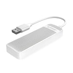 HUB USB 2.0 ORICO FL02 com 4 portas 480Mbps, FL02