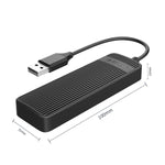 HUB USB 2.0 ORICO FL02 com 4 portas 480Mbps, FL02