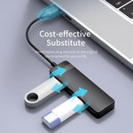 HUB USB 2.0 ORICO FL02 com 4 portas 480Mbps, FL02