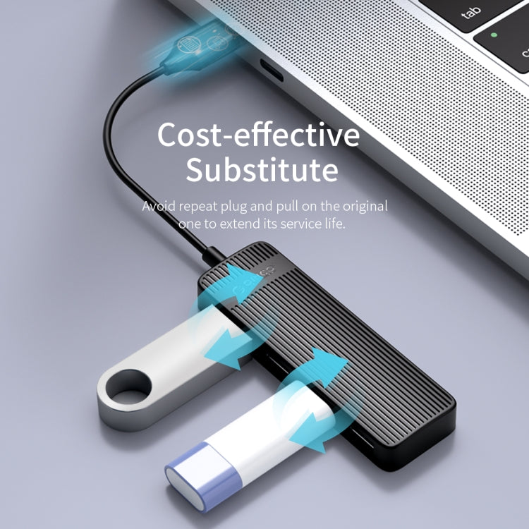 HUB USB 2.0 ORICO FL02 com 4 portas 480Mbps, FL02