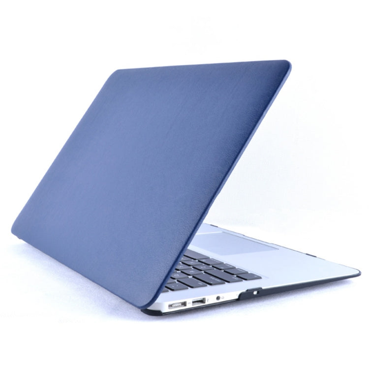 Estojo de Couro PU para Laptop MacBook Air 13,3 polegadas A1466 2012-2017 / A1369 2010-2012