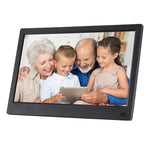 Moldura Digital de Fotos LED FHD de 11,6 polegadas com Suporte e Controlo Remoto, Programa MSTAR V56, Suporta Entrada USB / Cartão SD, MSTAR V56 11,6 polegadas, 11,6 polegadas