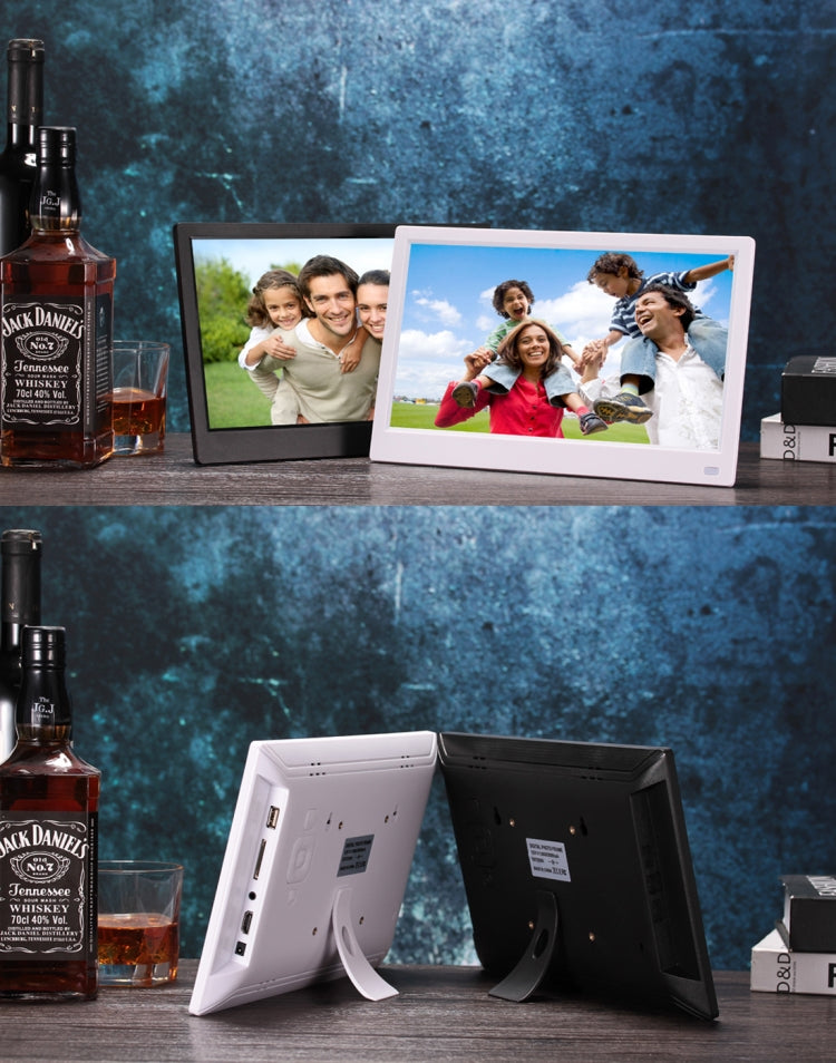 Moldura Digital de Fotos LED FHD de 11,6 polegadas com Suporte e Controlo Remoto, Programa MSTAR V56, Suporta Entrada USB / Cartão SD, MSTAR V56 11,6 polegadas, 11,6 polegadas