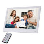 Moldura Digital de Fotos LED FHD de 11,6 polegadas com Suporte e Controlo Remoto, Programa MSTAR V56, Suporta Entrada USB / Cartão SD, MSTAR V56 11,6 polegadas, 11,6 polegadas