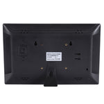Moldura Digital de Fotos LED FHD de 12,5 polegadas com Suporte e Controlo Remoto, Programa MSTAR V56, Suporta Entrada USB / Cartão SD