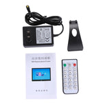 Moldura Digital de Fotos LED FHD de 12,5 polegadas com Suporte e Controlo Remoto, Programa MSTAR V56, Suporta Entrada USB / Cartão SD