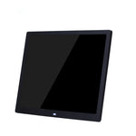 Moldura Digital de Fotos de 15 polegadas Moldura Eletrónica de Fotos Lateral Ultra-fina Suporte 1080P Máquina de Publicidade Montada na Parede, Ficha US/EU/UK