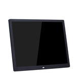 Moldura Digital de Fotos de 15 polegadas Moldura Eletrónica de Fotos Lateral Ultra-fina Suporte 1080P Máquina de Publicidade Montada na Parede, Ficha US/EU/UK
