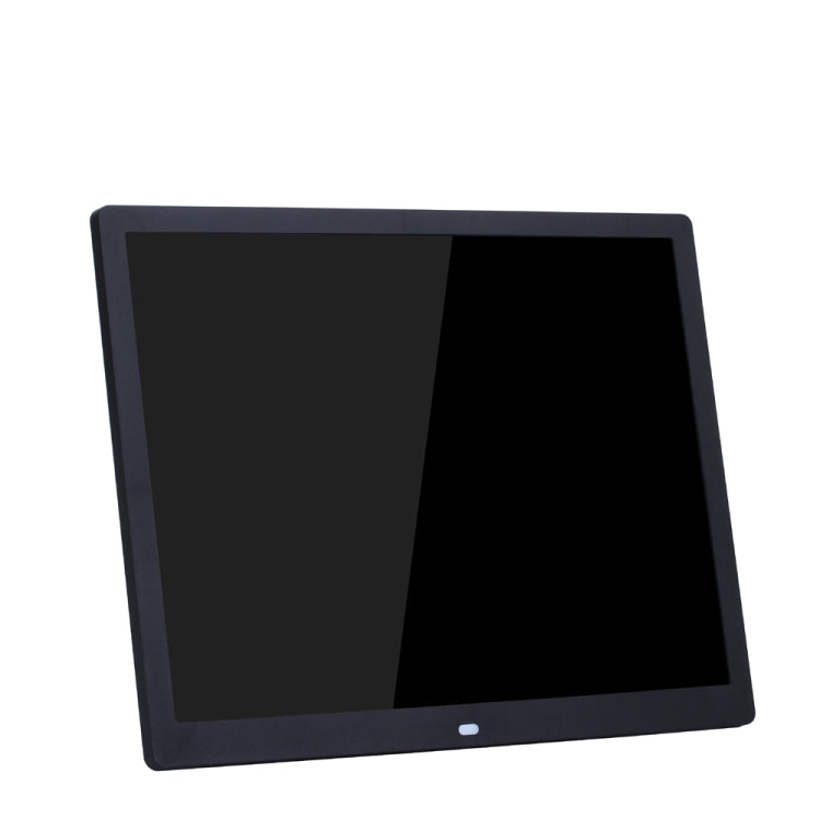 Moldura Digital de Fotos de 15 polegadas Moldura Eletrónica de Fotos Lateral Ultra-fina Suporte 1080P Máquina de Publicidade Montada na Parede, Ficha US/EU/UK