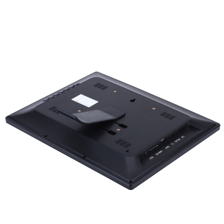 Moldura Digital de Fotos de 15 polegadas Moldura Eletrónica de Fotos Lateral Ultra-fina Suporte 1080P Máquina de Publicidade Montada na Parede, Ficha US/EU/UK