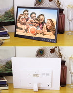 Moldura Digital de Fotos LED de 15,0 polegadas com Suporte / Controlo Remoto, Allwinner, Suporta Entrada USB / Cartão SD / OTG, 15,0 polegadas, 15,0 polegadas Allwinner