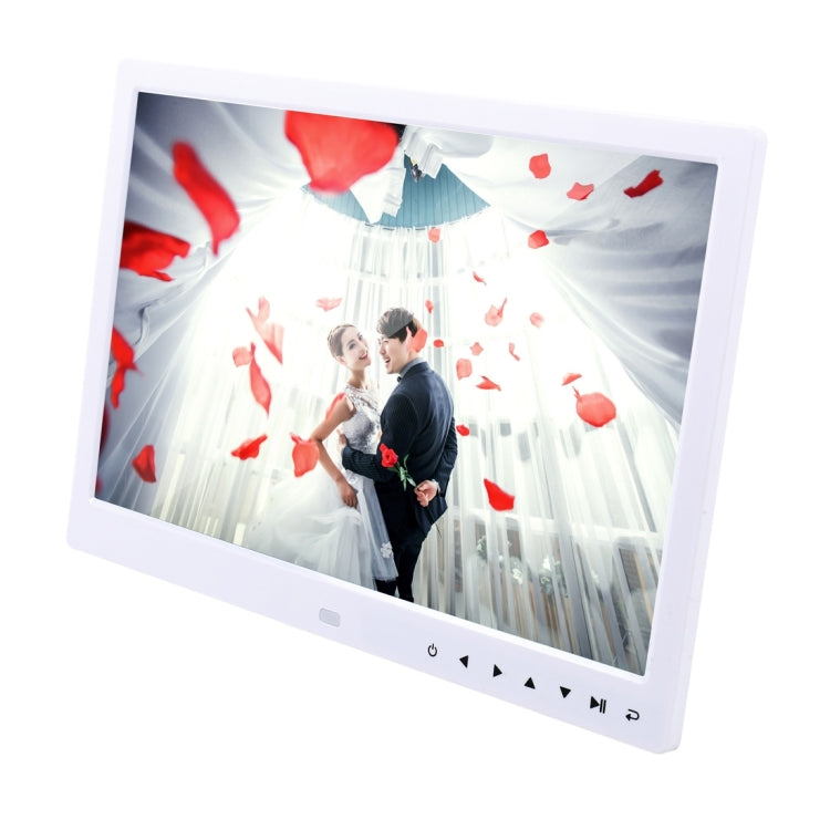 Moldura Digital para Fotos com Ecrã LED de 13,0 polegadas com Suporte / Controlo Remoto, Allwinner, Suporta Entrada USB / Cartão SD / OTG, 13,0 polegadas