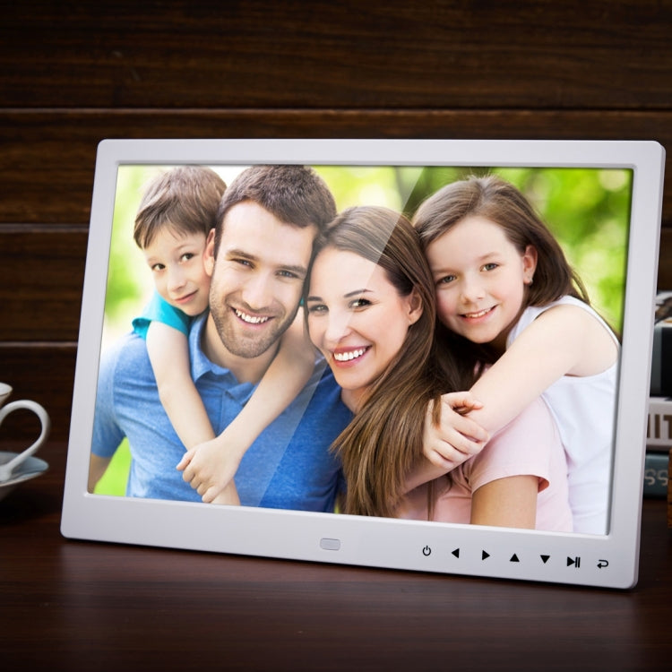 Moldura Digital para Fotos com Ecrã LED de 13,0 polegadas com Suporte / Controlo Remoto, Allwinner, Suporta Entrada USB / Cartão SD / OTG, 13,0 polegadas
