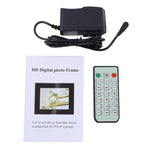 Moldura Digital para Fotos com Ecrã LED de 13,0 polegadas com Suporte / Controlo Remoto, Allwinner, Suporta Entrada USB / Cartão SD / OTG, 13,0 polegadas