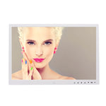 Moldura Digital para Fotos com Ecrã LED de 17,0 polegadas com Controlo por Botão Tátil de 7 Teclas / Suporte / Controlo Remoto, Tecnologia Allwinner, Suporta Entrada USB / Cartão SD / OTG, Ficha US/EU/UK, 17,0 polegadas