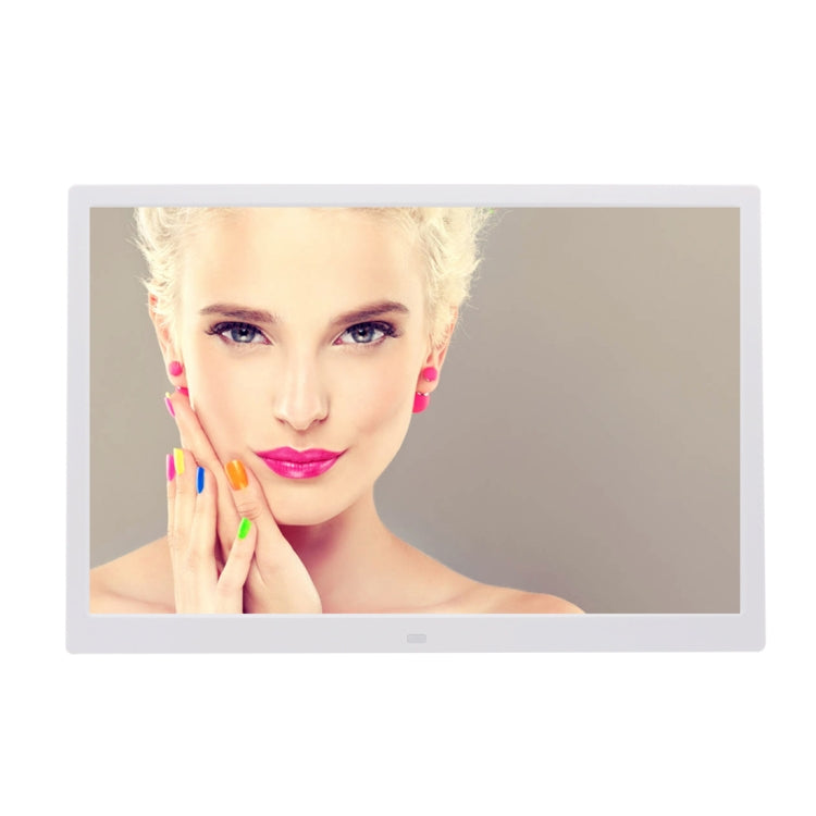 Moldura Digital para Fotos com Ecrã LED de 17,0 polegadas com Suporte / Controlo Remoto, Tecnologia Allwinner, Suporta Entrada USB / Cartão SD / OTG, Ficha US/EU/UK, 17,0 polegadas, 17,0 polegadas/Sem Botão Tátil Preto