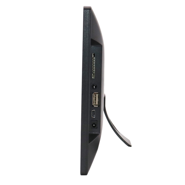 Moldura Digital para Fotos com Ecrã TFT de 8 polegadas AC 100-240V com Suporte e Controlo Remoto, Suporta Entrada USB / Cartão SD, TFT de 8 polegadas