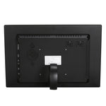 HSD1202 Moldura Digital para Fotos com Ecrã de Alta Resolução 12,1 polegadas 1280x800 com Suporte e Controlo Remoto, Suporta Cartão SD / MMC / MS / Porta USB, Ficha EU (Prateado), HSD1202 12,1 polegadas