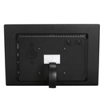 HSD1202 Moldura Digital para Fotos com Ecrã de Alta Resolução 12,1 polegadas 1280x800 com Suporte e Controlo Remoto, Suporta Cartão SD / MMC / MS / Porta USB, Ficha EU (Prateado), HSD1202 12,1 polegadas