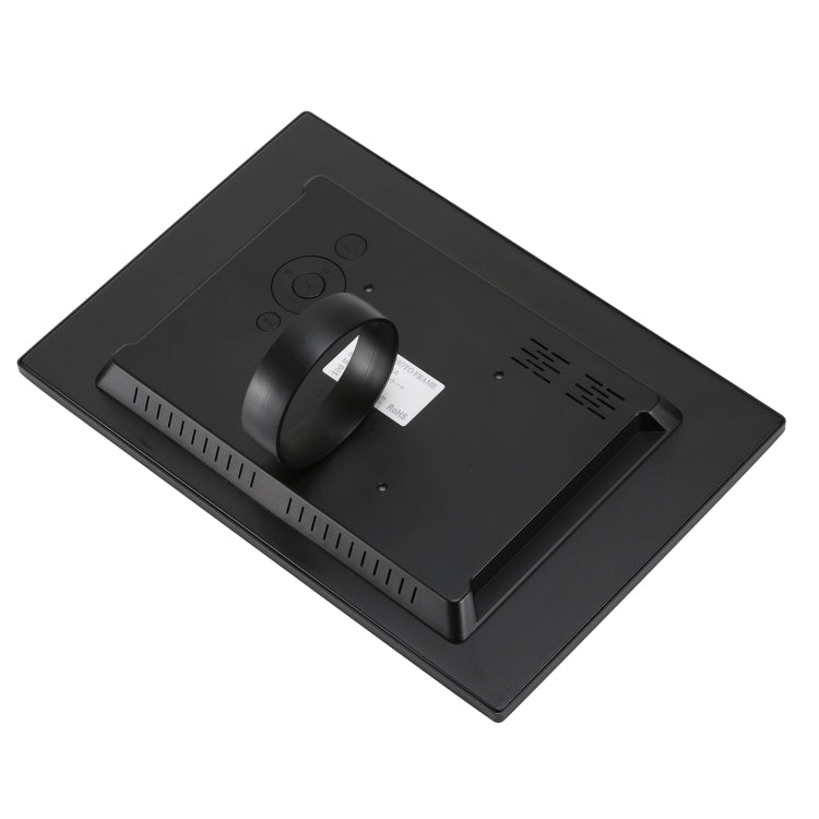 HSD1202 Moldura Digital para Fotos com Ecrã de Alta Resolução 12,1 polegadas 1280x800 com Suporte e Controlo Remoto, Suporta Cartão SD / MMC / MS / Porta USB, Ficha EU (Prateado), HSD1202 12,1 polegadas