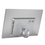 HSD1504 Moldura Digital para Fotos com Ecrã LED de 15,4 polegadas 1280x800 de Alta Resolução com Suporte e Comando à Distância, Suporta Cartão SD / MMC / MS / Porta USB, Ficha UE (Dourada), HSD1504 15,4 polegadas