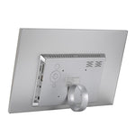 HSD1504 Moldura Digital para Fotos com Ecrã LED de 15,4 polegadas 1280x800 de Alta Resolução com Suporte e Comando à Distância, Suporta Cartão SD / MMC / MS / Porta USB, Ficha UE (Dourada), HSD1504 15,4 polegadas