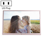 HSD1707 Moldura Digital para Fotos com Ecrã LED de 17 polegadas 1440X900 de Alta Resolução com Suporte e Comando à Distância, Suporta Cartão SD / MMC / MS / Porta USB, Ficha EUA (Prateada), HSD1707 17 polegadas
