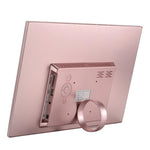 HSD1707 Moldura Digital para Fotos com Ecrã LED de 17 polegadas 1440X900 de Alta Resolução com Suporte e Comando à Distância, Suporta Cartão SD / MMC / MS / Porta USB, Ficha EUA (Prateada), HSD1707 17 polegadas
