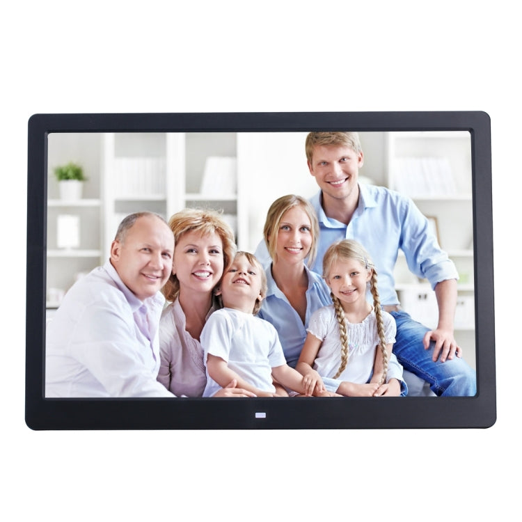 Moldura Digital para Fotos com Ecrã LED de 13 polegadas com Suporte e Comando à Distância, Allwinner F16, Suporta Cartão SD / MS / MMC e USB, 13 polegadas/F16