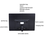 Moldura Digital para Fotos com Ecrã LED de 13 polegadas com Suporte e Comando à Distância, Allwinner F16, Suporta Cartão SD / MS / MMC e USB, 13 polegadas/F16