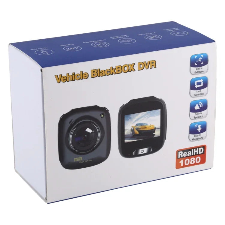 Mini Car DVR Camera Recorder 2.0 inch LCD Screen HD 1080P 170 Degrees Wide Angle Viewing, Support Motion Detection / Infrared Night Vision / TF Card / Mic, 2.0 inch