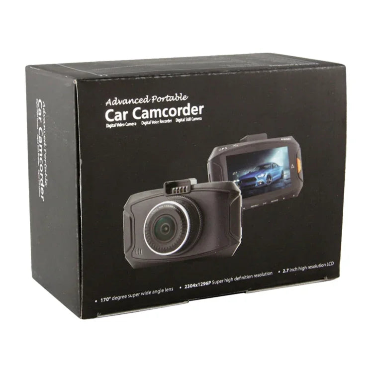 Câmara DVR para Carro GS90C com Ecrã LCD de 2.7 polegadas, HD 2304 x 1296P, Ângulo de Visão de 170 Graus, Suporte para Detecção de Movimento / Cartão TF / Sensor G / HDMI, GS90C