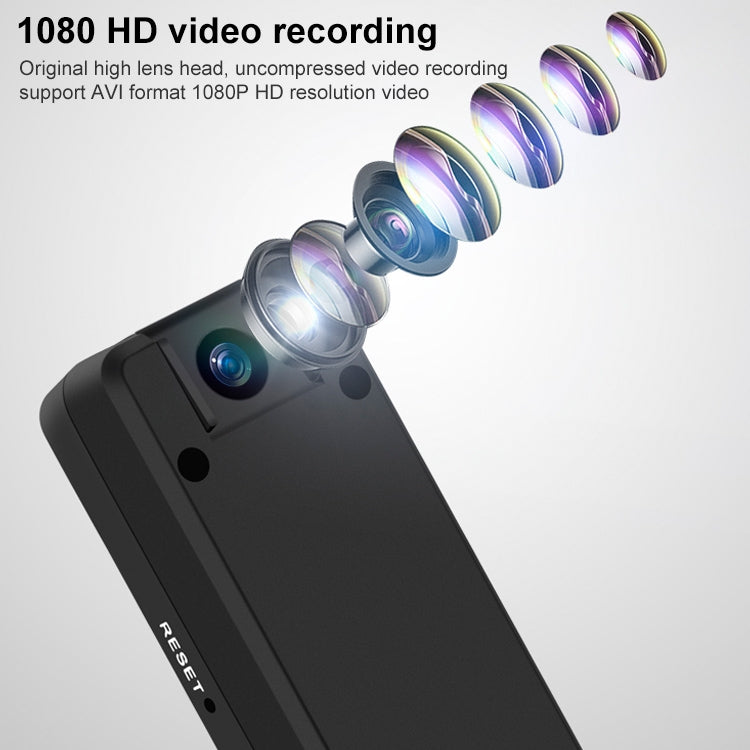 Caneta Gravadora de Vigilância WiFi HD 1080P RD03 com Clipe, RD03