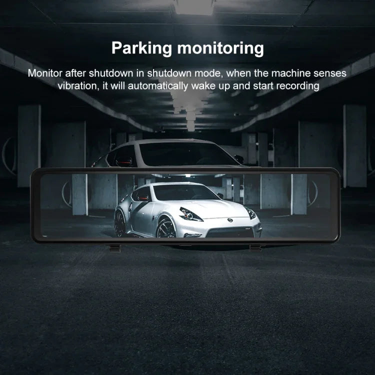 Gravador de Condução para Carro Anytek T300 Ultra HD 1080P com Ecrã Tátil IPS de 10.88 polegadas, T300