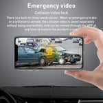 Gravador de Condução Oculto para Carro F1 com Visão Noturna HD e WiFi, F1