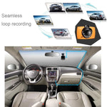 Gravador DVR para Carro Generalplus 720P VGA com Ecrã LCD de 2.4 polegadas, Suporte para Gravação em Loop / Detecção de Movimento / Função de Visão Noturna, 2.4 polegadas