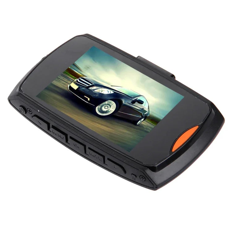 Câmara DVR para Carro com Ecrã LCD de 2.7 polegadas, 480P, Câmara de 1.3MP, Ângulo de Visão de 120 Graus, Suporte para Visão Noturna / Detecção de Movimento / Cartão TF / Sensor G, 2.7 polegadas