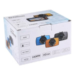Câmara DVR para Carro com Ecrã LCD de 2.7 polegadas, 480P, Câmara de 1.3MP, Ângulo de Visão de 120 Graus, Suporte para Visão Noturna / Detecção de Movimento / Cartão TF / Sensor G, 2.7 polegadas