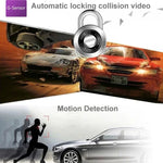 Câmara DVR para Carro com Ecrã LCD de 2.7 polegadas, 480P, Câmara de 1.3MP, Ângulo de Visão de 120 Graus, Suporte para Visão Noturna / Detecção de Movimento / Cartão TF / Sensor G, 2.7 polegadas