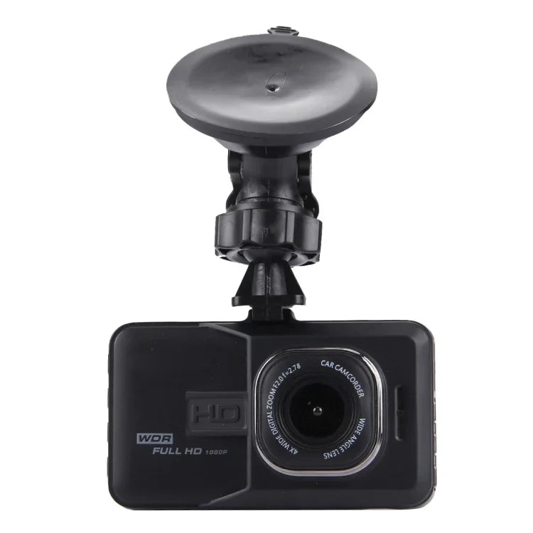 Câmara DVR para Carro com Ecrã LCD de 3.0 polegadas, HD 720P, Câmara de 3.0MP, Ângulo de Visão de 170 Graus, Suporte para Visão Noturna / Detecção de Movimento / Cartão TF / HDMI / Sensor G, 3.0 polegadas