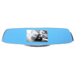 Espelho Retrovisor com DVR para Veículo G835 HD 1080P com Ecrã de 4.3 polegadas, Generalplus 2248, 2 Câmaras com Ângulo de Visão de 170 Graus, Suporte para Gravação HDR / Função de Detecção de Movimento, G835