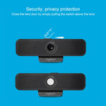 Logitech C925E Webcam HD 1080p com Tampa de Segurança Integrada
