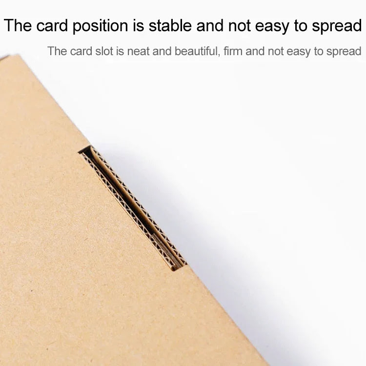 100 Unidades Caixa de Papel Kraft para Envio, Tamanho: Q4, 20x10x4cm, 20x10x4cm