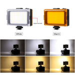 PULUZ Kit 2 em 1 para Vlogging e Transmissão em Direto com Luz LED para Selfie, Suporte de Vídeo para Smartphone com Cabeça de Tripé Cold Shoe para iPhone, Galaxy, Huawei, Xiaomi, HTC, LG, Google e Outros Smartphones, Suporte de Vlogging+Luz