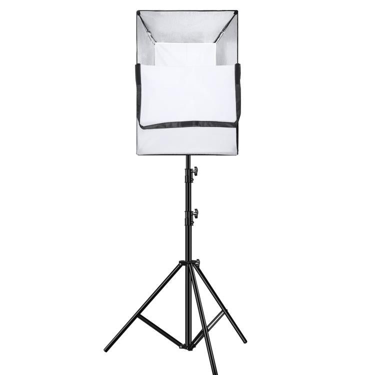 Kit de Luz Estroboscópica de Estúdio Fotográfico PULUZ 120W com Softbox, Refletor e Tripé, Kit de Luz Retangular 120W 2700K-6500K Plugue UE, Kit de Luz Retangular 120W 2700K-6500K Plugue UK, Kit de Luz Retangular 120W 2700K-6500K Plugue US
