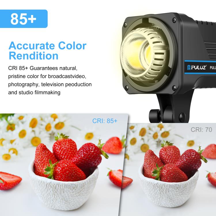 Kit de Luz Estroboscópica de Estúdio Fotográfico PULUZ 120W com Softbox, Refletor e Tripé, Kit de Luz Retangular 120W 2700K-6500K Plugue UE, Kit de Luz Retangular 120W 2700K-6500K Plugue UK, Kit de Luz Retangular 120W 2700K-6500K Plugue US