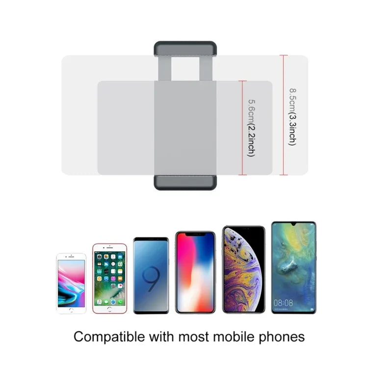 PULUZ Abraçadeira de Fixação para Smartphone Suporte de 1/4 polegadas + Kit de Montagem com Tripé Dobrável para DJI OSMO Pocket / Pocket 2, Abraçadeira+Tripé
